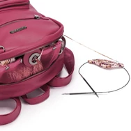 Namaste Makers Backpack - Luxus Fonaltartó Hátizsák - raspberry - málnapiros - 07