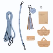 Namaste Shoulder Makers bag - Slate-blue - Luxus Projekt válltáska - palakék