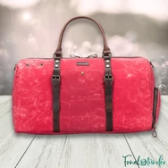 Della Q Weekender Bag - Salmon - Fonaltartó utazótáska - lazacszín