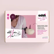 Addi YarnArm - yarn holder - karon hordható fonaltartó - lila