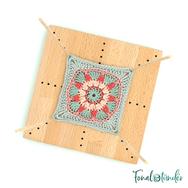 Fa Blokkoló Tábla - horgoláshoz - Wooden Blocking Board Fa Blokkoló Tábla - horgoláshoz - Wooden Blocking Board