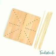Fa Blokkoló Tábla - horgoláshoz - Wooden Blocking Board Fa Blokkoló Tábla - horgoláshoz - Wooden Blocking Board