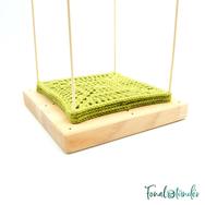 Fa Blokkoló Tábla - horgoláshoz - Wooden Blocking Board Fa Blokkoló Tábla - horgoláshoz - Wooden Blocking Board