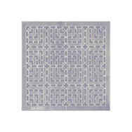 Restyle Sashiko Template - Squares- sashiko hímzés sablon - Négyzetek