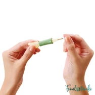 Clover - Hímzőtoll készlet vékony fonalhoz - Punch needle set - thin - 03