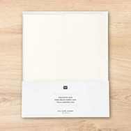 Aida 14 count Fabric Off White - aida hímzővászon keresztszemes hímzéshez - 40x40cm