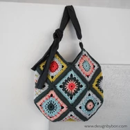 Boho Bag - crochet pattern - táska - horgolásminta