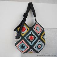 Boho Bag - crochet pattern - táska - horgolásminta Boho Bag - crochet pattern - táska - horgolásminta