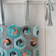 Hexa Bag - crochet pattern - Hatszög Táska - horgolásminta