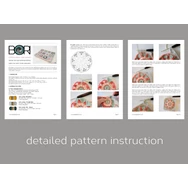 Apple Bossom - baby blanket crochet pattern - babatakaró - horgolásminta