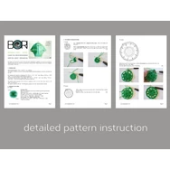 Peppermint Shrug - crochet pattern - Borsmenta Vállkendő - horgolásminta