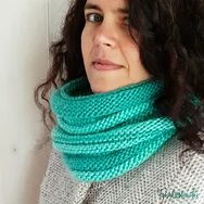 Namaste Cowl - knitting pattern - Namaste Körsál - kötésminta