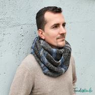 Stone Washed Scarf - knitting pattern - sál - kötésminta Stone Washed Scarf - knitting pattern - sál - kötésminta