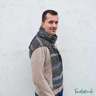 Stone Washed Scarf - knitting pattern - sál - kötésminta Stone Washed Scarf - knitting pattern - sál - kötésminta