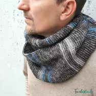 Stone Washed Scarf - knitting pattern - sál - kötésminta