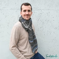 Stone Washed Scarf - knitting pattern - sál - kötésminta