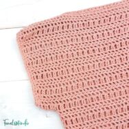 Twinkle Top - crochet pattern - női felső - horgolásminta