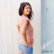Twinkle Top - crochet pattern - női felső - horgolásminta