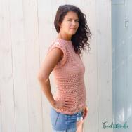 Twinkle Top - crochet pattern - női felső - horgolásminta