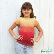Tutti Frutti Girl Dress - crochet pattern -Tutti Frutti Ruha - horgolásminta