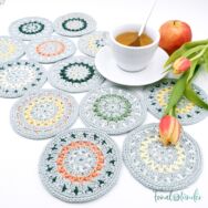 Tavaszváró Terítő - horgolás minta - Spring Table Decor - crochet pattern 