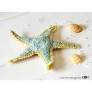 Starfish - crochet pattern - Tengeri Csillag - horgolásminta