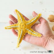 Starfish - crochet pattern - Tengeri Csillag - horgolásminta