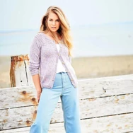 Rico Knitting Idea - Cardigan and Sweater - knitting pattern - pulóver és kardigán kötésminta