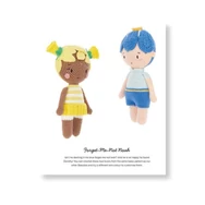 Rico Blooming Beauties - amigurumi crochet patterns - tavasztündérek horgolásmintái