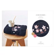 Rico Sakura - Embroidery Pattern Book - Cseresznye virágzás - hímzés minták