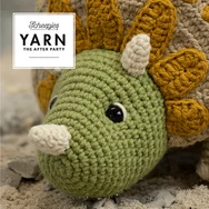 Scheepjes Trico Triceratops - Dino - horgolásminta - crochet pattern - 02