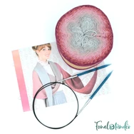 Scheepjes - Essence Shawl - Cseresznyéskert Vállkendő - kötésminta - knitting pattern