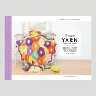 Scheepjes Hexagon Blanket - Hatszög Takaró - horgolásminta - crochet pattern