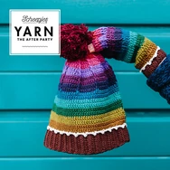 Scheepjes - Kaleidoscope Combo - színes sapka + kesztyű horgolásminta - crochet pattern - 05