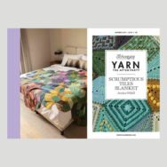 Scheepjes - Scrumptious Tiles Blanket - rombusz mintas takaró - horgolásminta - crochet pattern - 05