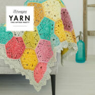 Scheepjes - Confetti Blanket - Konfetti Takaró - horgolásminta - crochet pattern - 03