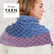 Lavender Trellis Wrap - knitting pattern - Vállkendő - kötésminta - 01