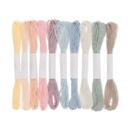 Rico Stranded Cotton thread set - Pastel - hímzőfonal pasztel készlet