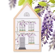 Rico Summer House - embroidery kit - akácos házikó hímzéscsomag