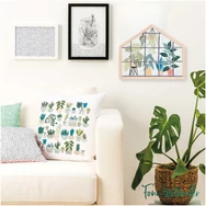 Rico Urban Jungle - embroidery kit - trópusi üvegház hímzéscsomag