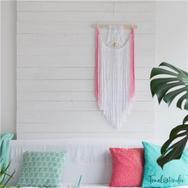 Durable Macrame Wand Hanger - makramé csomag falidíszhez - 05 Durable Macrame Wand Hanger - makramé csomag falidíszhez - 05
