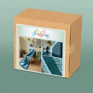 Durable True Colors CAL - Ocean Pearl - crocheted blanket - horgolt takaró fonalcsomag