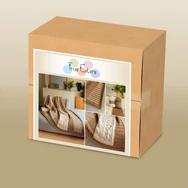 Durable True Colors CAL - Cream Comfort - crocheted blanket - horgolt takaró fonalcsomag