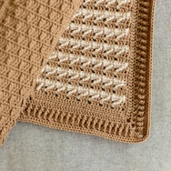 Durable True Colors CAL - Cream Comfort - crocheted blanket - horgolt takaró fonalcsomag