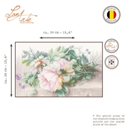 Lanarte Embroidery kit - Peonies - Bazsarózsák - keresztszemes hímzés csomag