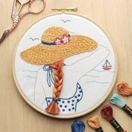 Anchor Summer Sun Kit - hímzés készlet fonalakkal