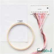 Rico Cherry blossoms - embroidery kit - keresztszemes hímzéscsomag