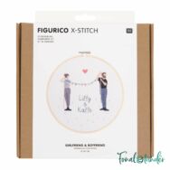 Rico Figurico - Boyfriend and Girlfriend - embroidery kit - Szereplmespár hímzéscsomag