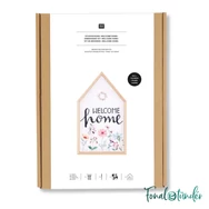 Rico Welcome Home - embroidery kit - keresztszemes hímzéscsomag - 03