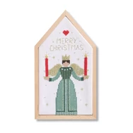 Rico Christmas Angel - embroidery kit - karácsonyi angyal hímzéscsomag